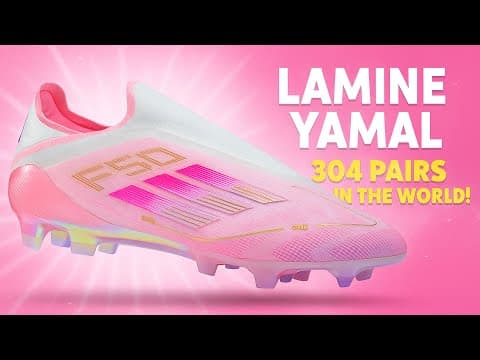 Unboxing The Lamine Yamal Adidas F50! 304 Pairs Worldwide!