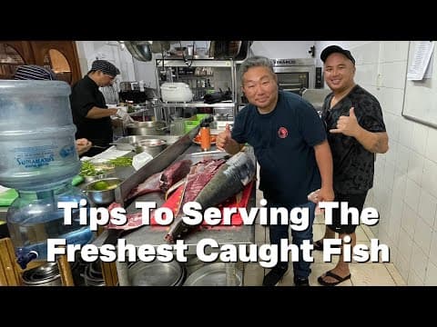 How To Improve Fresh Caught Fish For Best Tasting Sushi - Ikejime 101