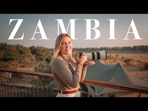 My Trip To Zambia | Victoria Falls & Safari