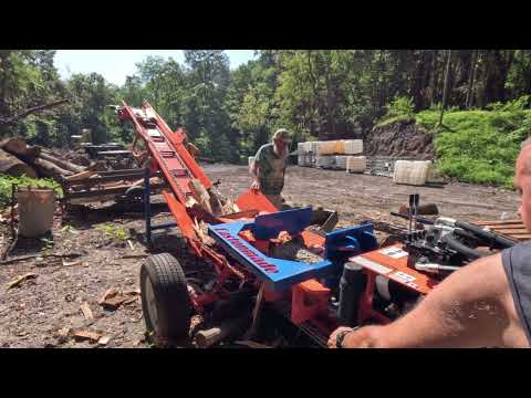 Ibc Totes & Splitting With Our Eastonmade 22- 28 On A Hot Day # 731