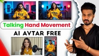 How To Create Talking Ai Avtar With Lip Sync & Full Body Movement Free In Mobile