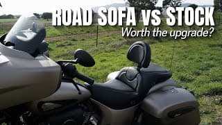 Saddlemen Road Sofa Vs Chieftain Stock Seat – Surprising First Ride Impressions