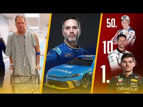 Brad Keselowski Injury | Jimmie Johnson Seeking Daytona History | Top 50 Drivers Of 2025 Reaction