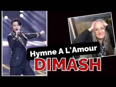 Dimash Kudaibergenov ~ ‘hymne A L'amour’ - Shanghai 2025 (fancam) -  Voice Teacher Reaction -