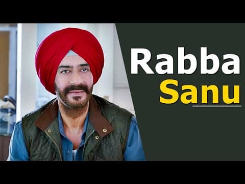 Rabba Sanu (lyrics) | Ajay Devgn | Mrunal Thakur, Neeru Bajwa | Sunny, Vikas | Son Of Sardaar 2