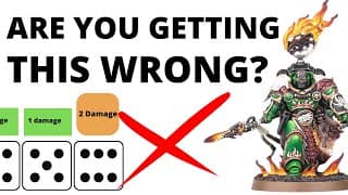 Don't Get Re-rolls Wrong In Warhammer 40k - Fishing For 6s!