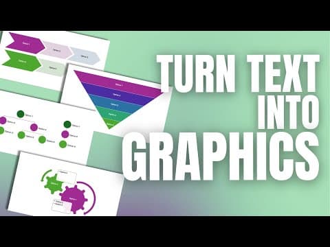 Stop Making Boring Powerpoint Slides! Turn Text Into Visuals!