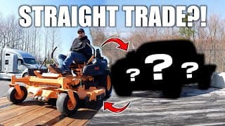 I Traded My $10,000 Scag Mower For This 2500hd Truck!!!