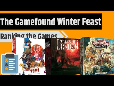 Ranking The Games In The Gamefound Winter Feast