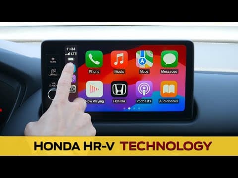 Media Screen In The Honda Hr-v | Carplay, Android Auto, Reboot And More! (2023-2026)
