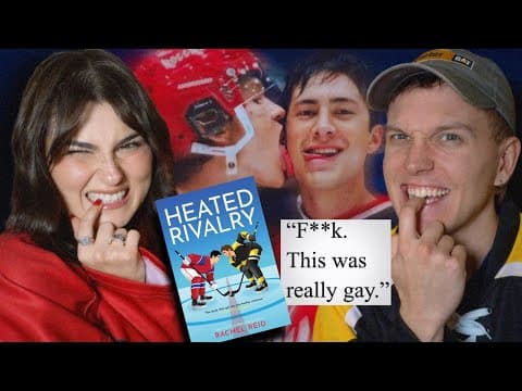 We Read Heated Rivalry & It Was The Spiciest Book We Ever Read.