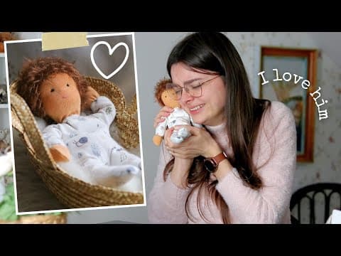 Making A Natural Fiber Baby Doll 👶🏻