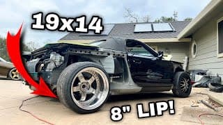 How To Fit Massive Deep Dish Wheels On A Poor Man’s Porsche