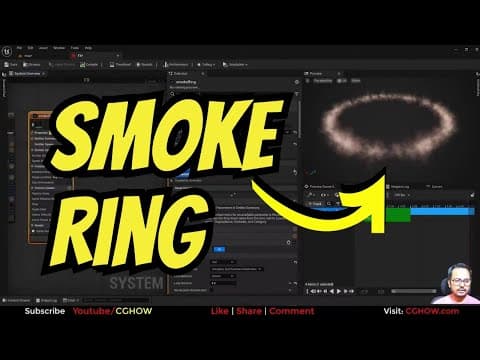 Smoke Ring In Unreal Engine Niagara