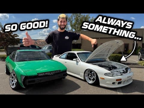 The Ls 240 Hatch Is Coming Out Insane – Now The S14’s Acting Up!.. Again