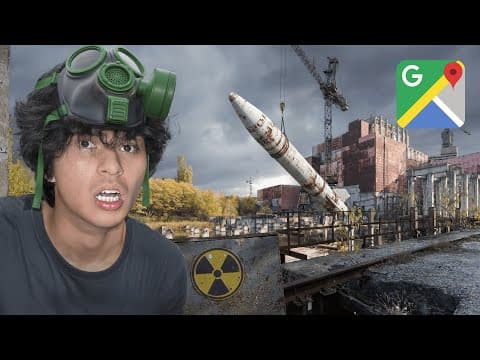 I explored restricted Google maps locations..