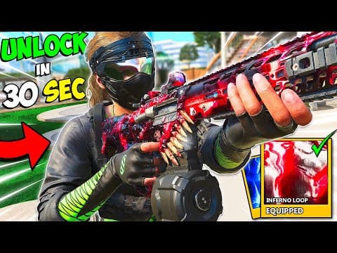 How To Unlock The ☢️warzone Win Streak Camo☢️ In Just 30 Seconds!!! (100% Guaranteed Bo7 Glitch!)