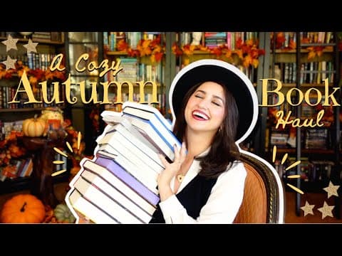 A Cozy Autumn Book Haul With Piping Hot Tea And A ✨sprinkle✨of Magic...