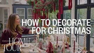 How An Interior Designer Decorates For Christmas | Home Tour