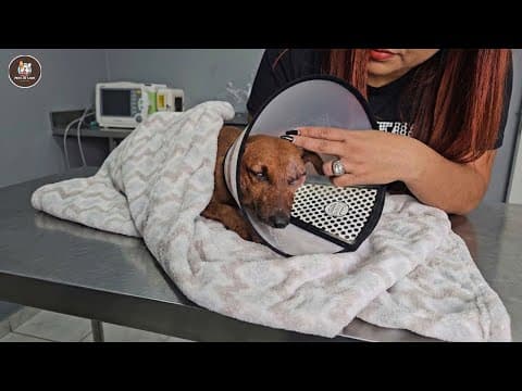 Called A 'burden', She Wept With Her Remaining Eye When Her Pups Were Safe