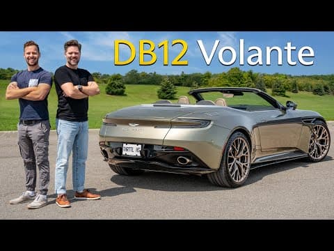 Aston Martin Db12 Volante Quick Review
