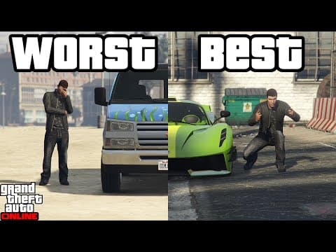 Top 5 Worst And Best Content Updates In Gta Online!