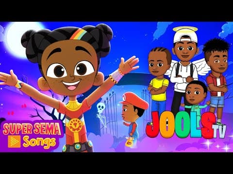 Halloween Kids Songs With Our Friends @joolstv_ 🎃 Super Sema Spooky Season 2025