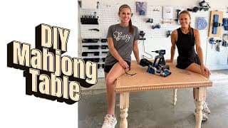 Diy Wood Mahjong Table