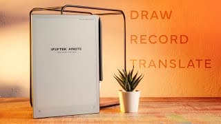 Discovering The Ainote 2: Ai Paper Tablet For Handwritten Notes, Transcription & Translation
