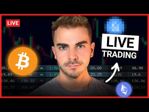 Crypto Live Trading | Real-time Bitcoin Technical Analysis
