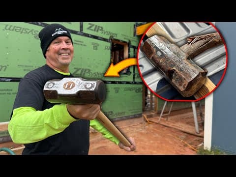 Restoring My Old Sledgehammer And Giving It A Second Life! - Diy Dream House Ep 36