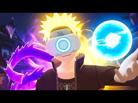 Using Every Naruto Jutsu In Vr