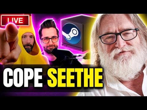 The Steam Machine Exposed Playstation Fanboys!? Console Gaming Copium! Get In Here!