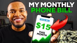 How My Phone Bill Is $15 A Month