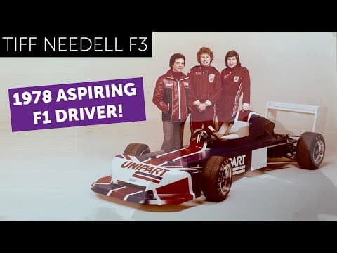 Tiff Needell In Austria Racing Formula 3. Unipart 1978