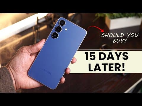 Samsung Galaxy S25 Fe Review After 15 Days Of Usage - Should You Buy?