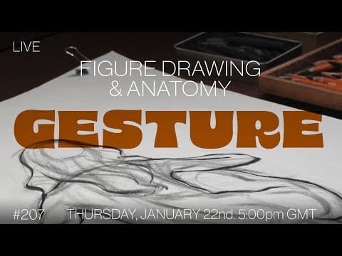 Gesture Figure Drawing (10-7-5-3 Min Poses) #207