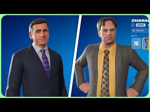 All Fortnite X The Office Cosmetics Showcased & Release Date!