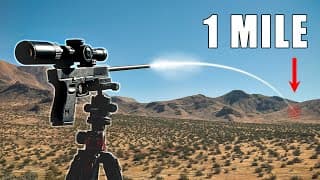 Can A $100 Pistol Hit A 1 Mile Target?