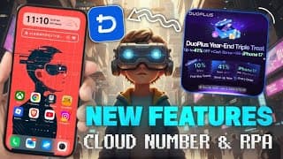 🔥Just Dropped - Duoplus Cloud Phone New Features😱 | Latest Review 2026