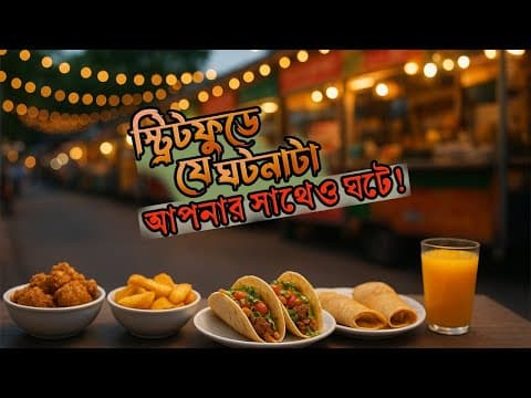 সন্ধ্যার পরই বদলে যায় এই রাস্তা | Mirpur Streetfood