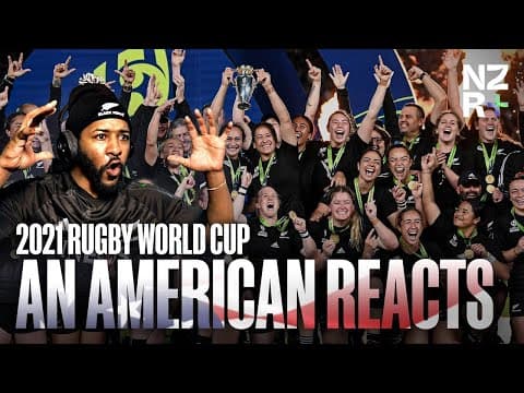 American Reacts To The Greatest Rugby World Cup Final: All Blacks V England | Rwc21