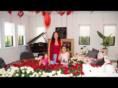 SURPRISING MY GIRLS FOR VALENTINE'S DAY!!!