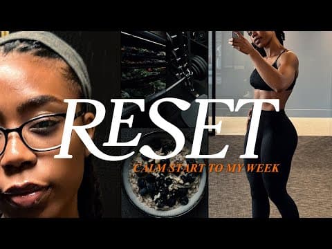 The Reset I Actually Needed