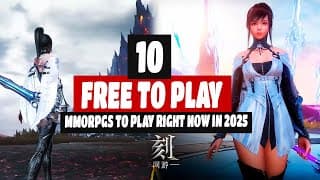 The Best Free To Play Mmorpgs To Play Right Now In 2025