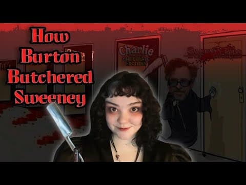 How Tim Burton Butchered Sweeney Todd