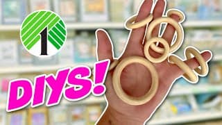 Wow! Transform Dollar Tree Finds Into High-end Home Décor! Crafit!