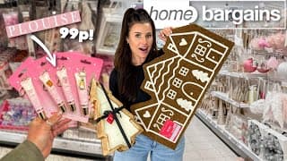 Home Bargains Shop With Me 🛍️ New In November | Christmas 2025, P.louise Dupe + Pilates Bed Find!