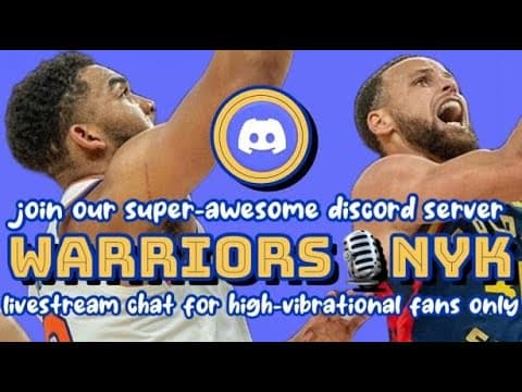 Warriors-knicks! Kuminga Trade Demand: Why? Steph Curry V Kat! High-vibrational Livechat Watch Party