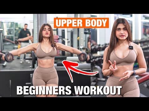 Beginners Workout Series Day 6 | Upper Body | Shoulder & Arms